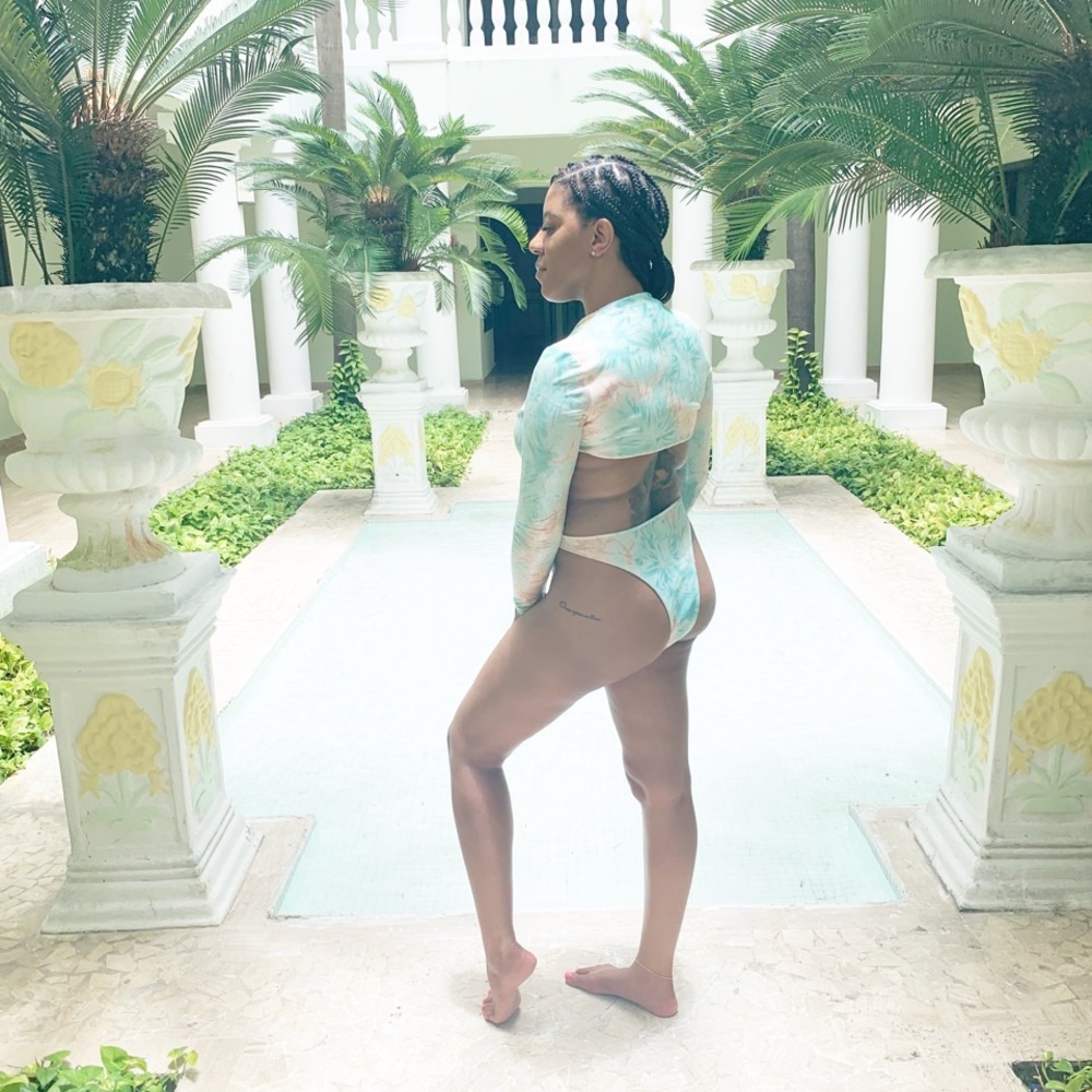 Painted Waters Swimsuit - Picture 2 of 2
